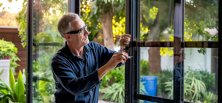 Replacing Sliding Door Lock Charlottesville